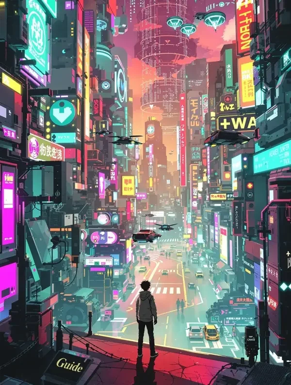 未来都市漫画封面
